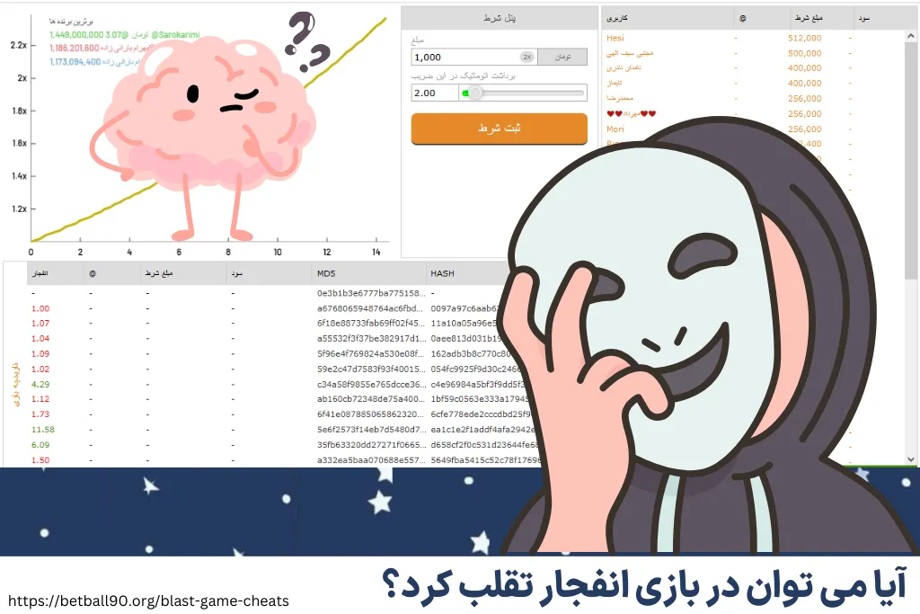 آیا می‌ توان در بازی انفجار تقلب کرد؟