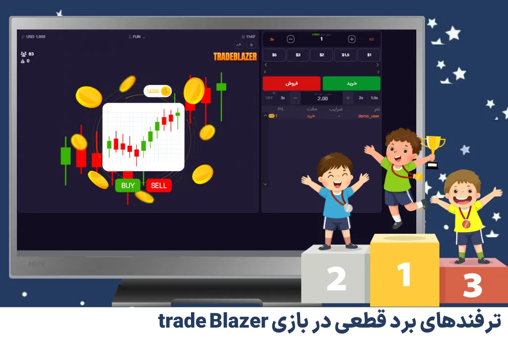 ترفندهای برد قطعی در بازی trade Blazer