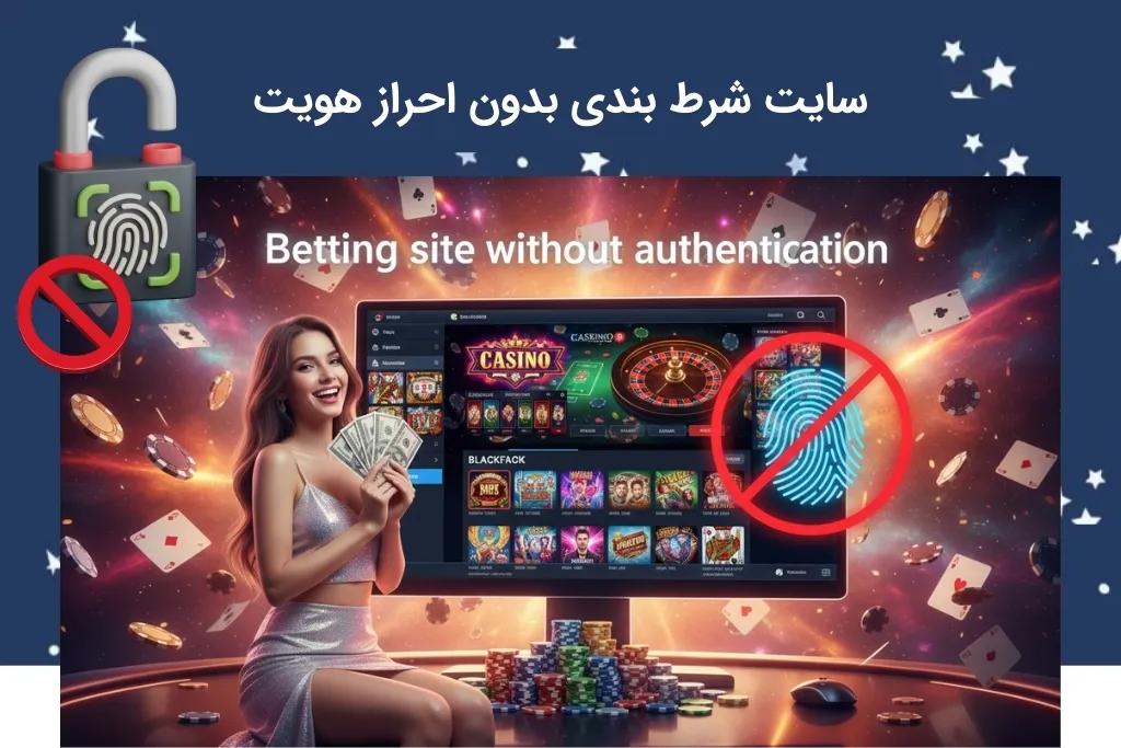 سایت شرط بندی بدون تایید هویت