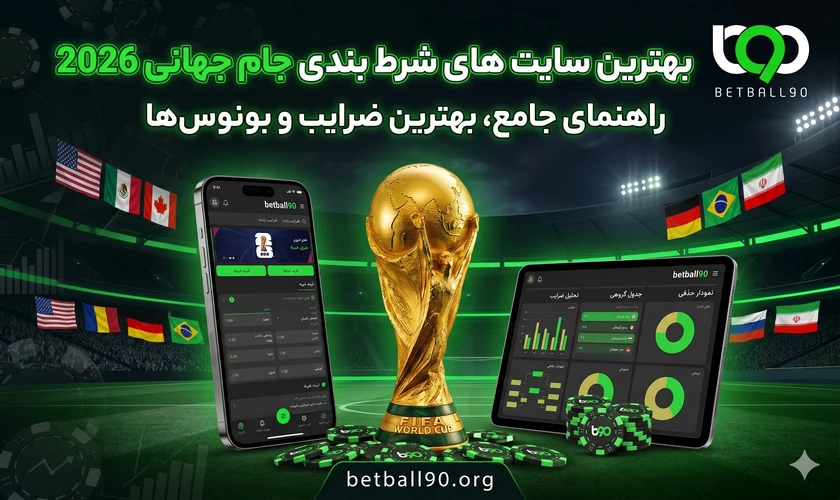 بهترین سایت های شرط بندی جام جهانی 2026